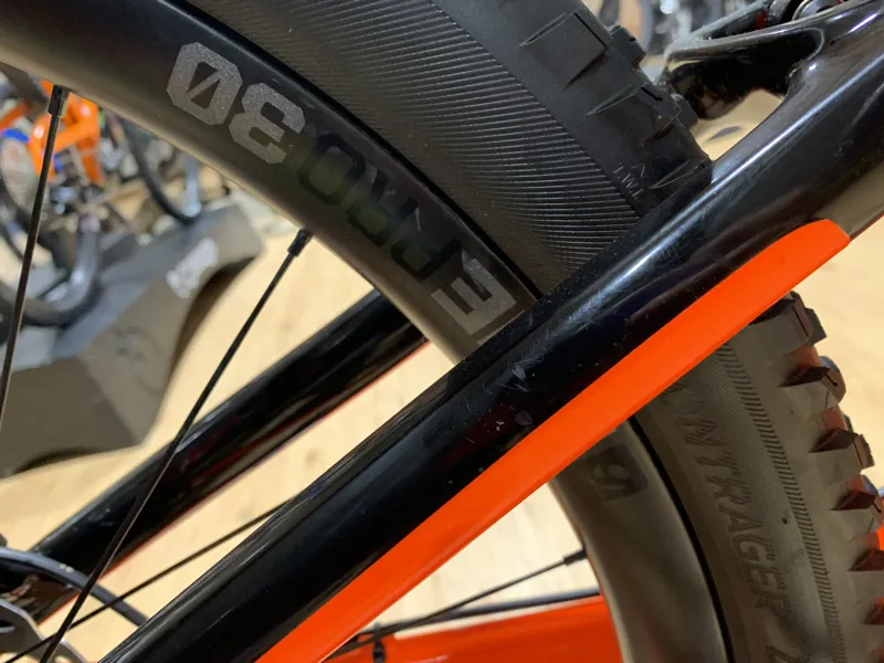 Trek Top Fuel 9.9 EX DEMO Mountain Bike 2019 M/L Orange/Black-6